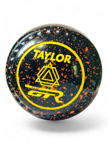 Taylor GTR Black/Orange Crown Size 3 Half Pipe 35 Stamp
