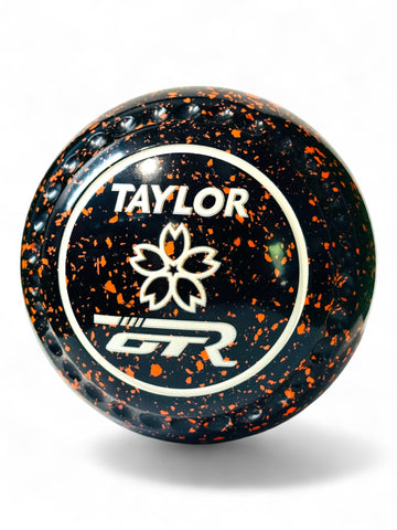 Taylor GTR Black/Orange Flower Size 3 Half Pipe 35 Stamp