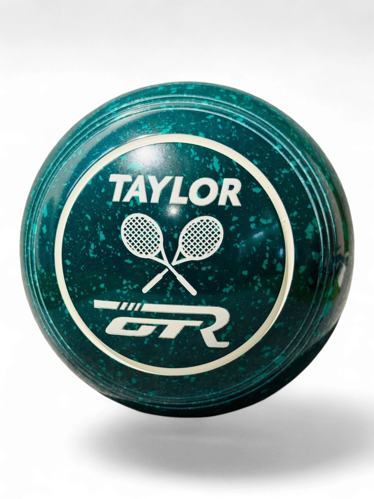 Taylor GTR Dark Green/Green Tennis Racquet Size 3 Plain 35 Stamp