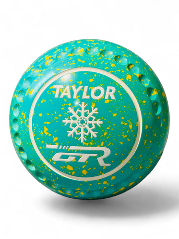 Taylor GTR Mint/Yellow Snowflake Size 3 Half Pipe 35 Stamp