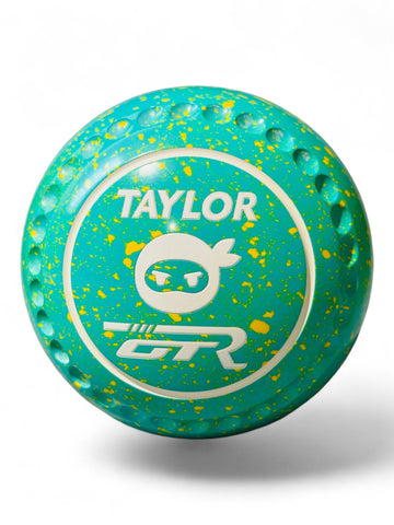 Taylor GTR Mint/Yellow Ninja Size 3 Half Pipe 35 Stamp