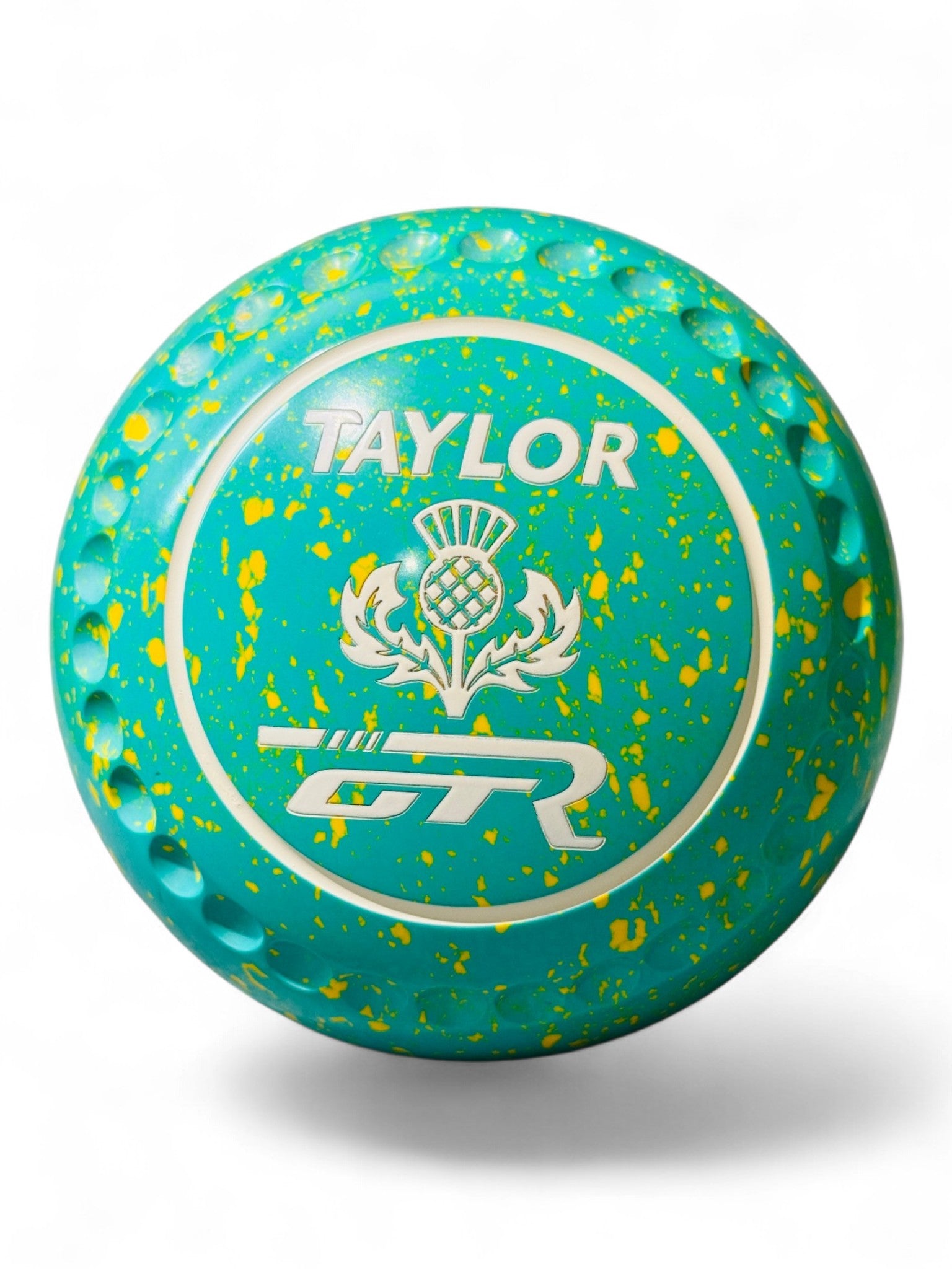 Taylor GTR Mint/Yellow Thistle Size 3 Half Pipe 35 Stamp