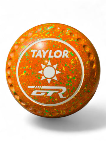 Taylor GTR Orange/Yellow/Lime Sun Size 3 Half Pipe 35 Stamp