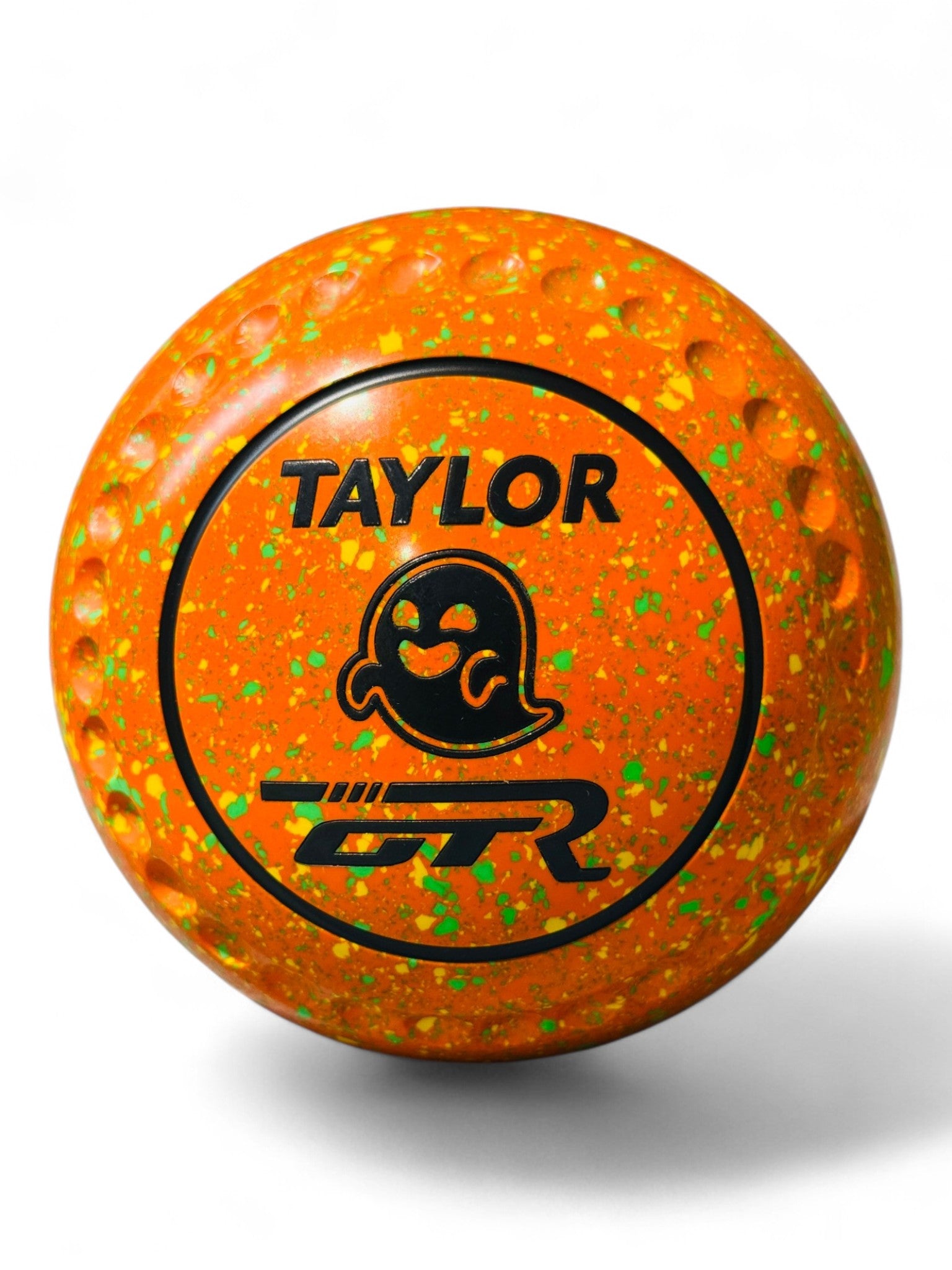 Taylor GTR Orange/Yellow/Lime Ghost Size 3 Half Pipe 35 Stamp