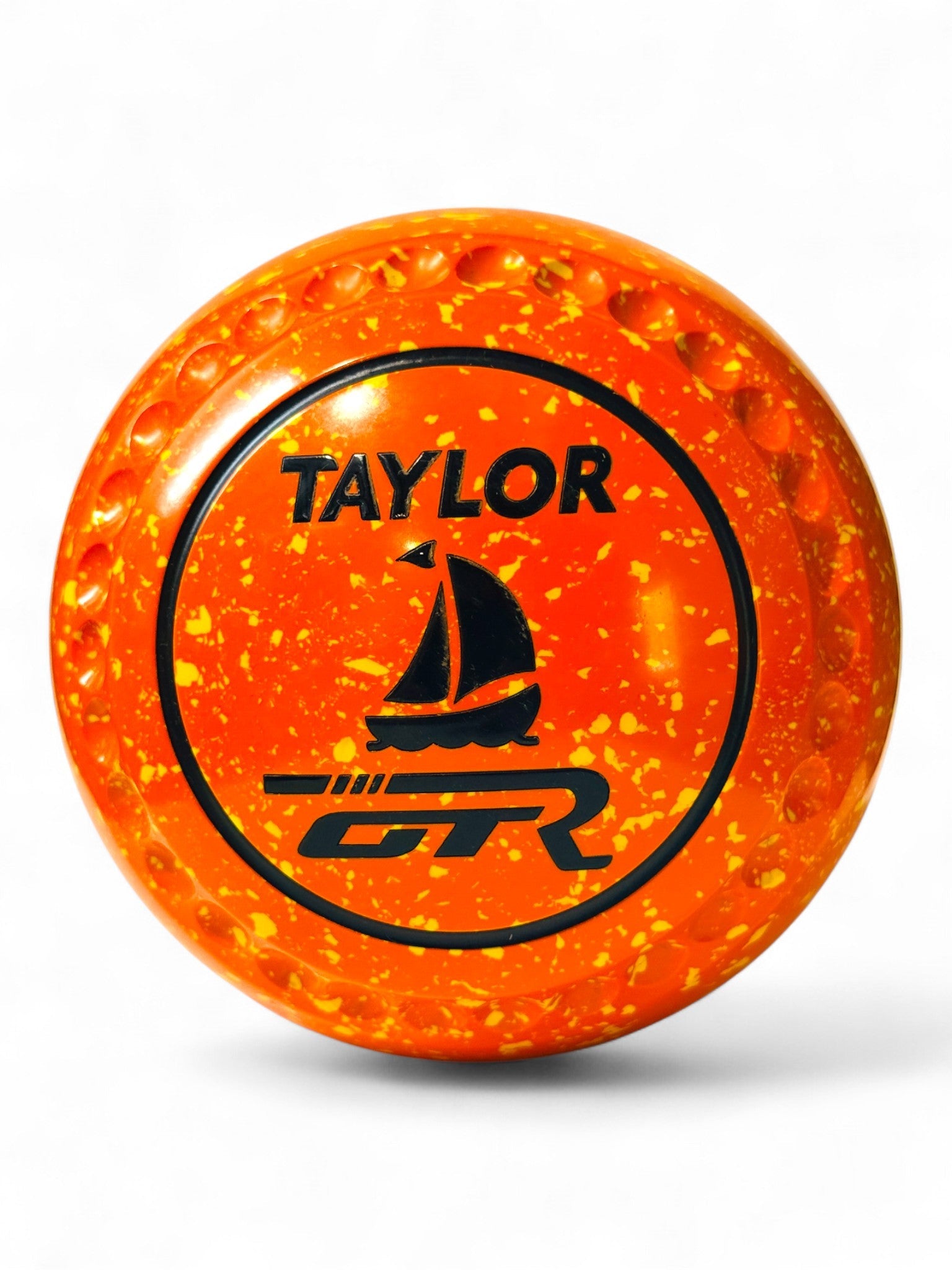 Taylor GTR Orange/Yellow (Amber) Ship Size 3 Half Pipe 35 Stamp