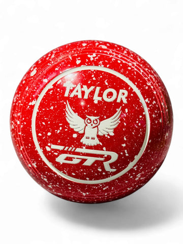 Taylor GTR Red White Owl Size 3 Plain 35 Stamp