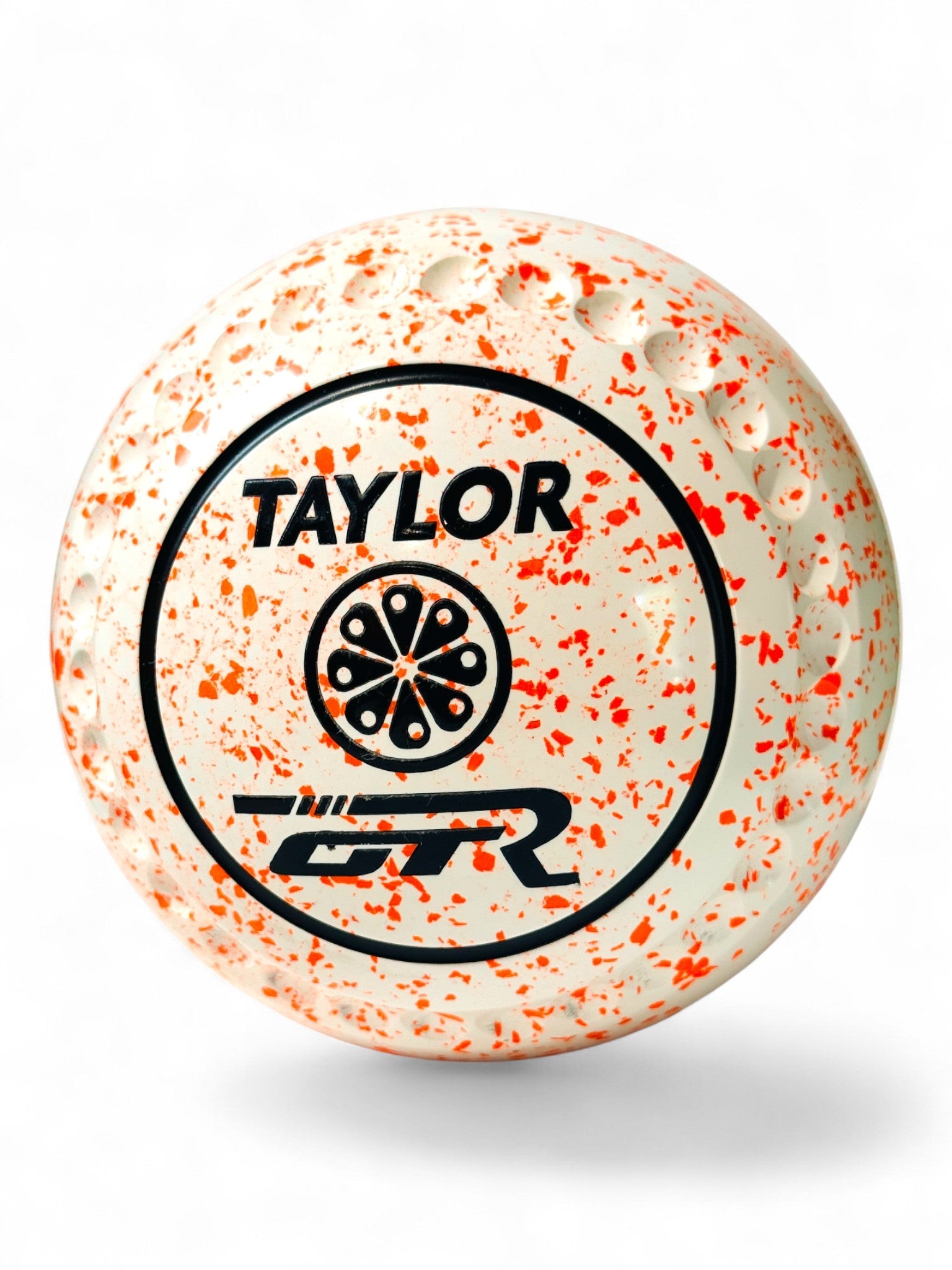 Taylor GTR White/Orange Flower Size 3 Half Pipe 35 Stamp