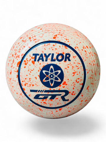 Taylor GTR White Orange Atom Size 3 Plain 35 Stamp