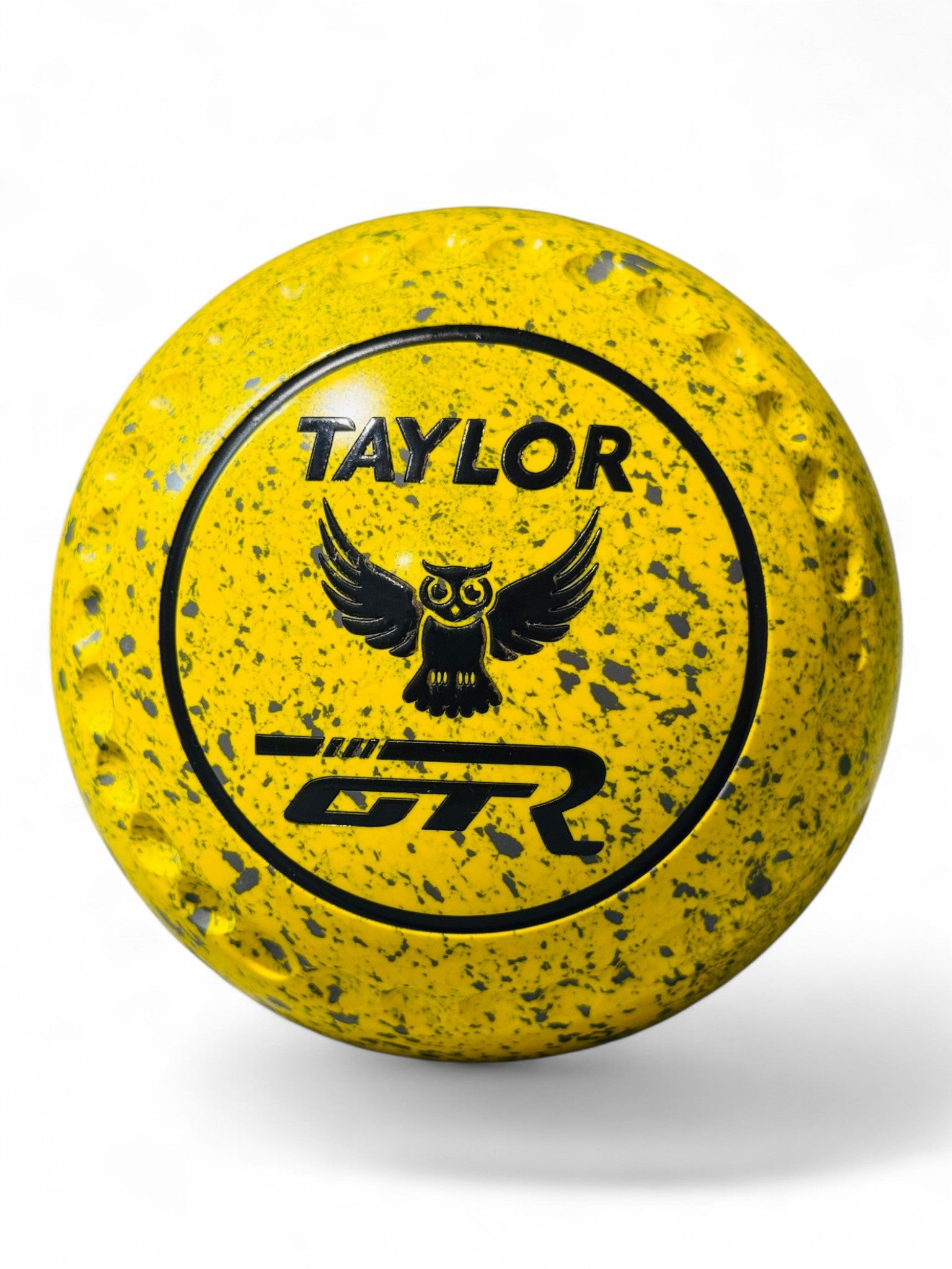 Taylor GTR Yellow/Grey Owl Size 3 Half Pipe 35 Stamp