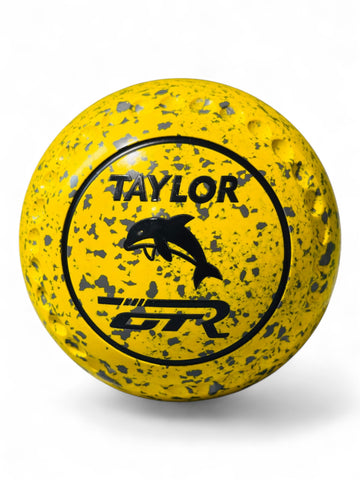 Taylor GTR Yellow/Grey Dolphin Size 3 Half Pipe 35 Stamp