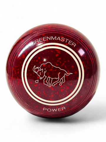 Greenmaster Power Maroon/Red Size 3 Plain 34 Stamp