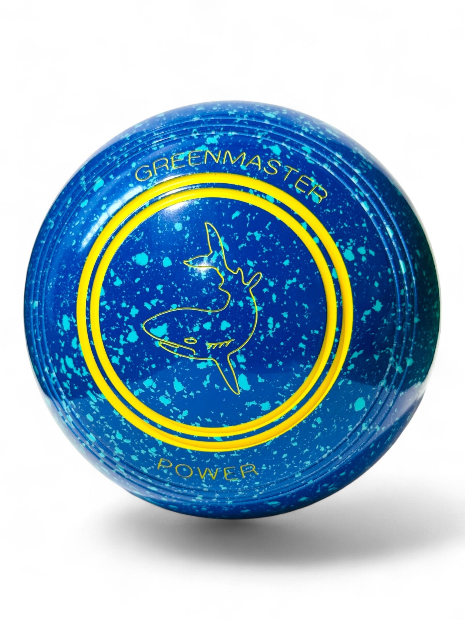 Greenmaster Power Blue/Mint Fish Size 3 Plain 35 Stamp