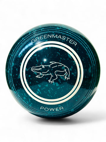 Greenmaster Power Dark Green/Green Crocodile Size 3 Plain 35 Stamp