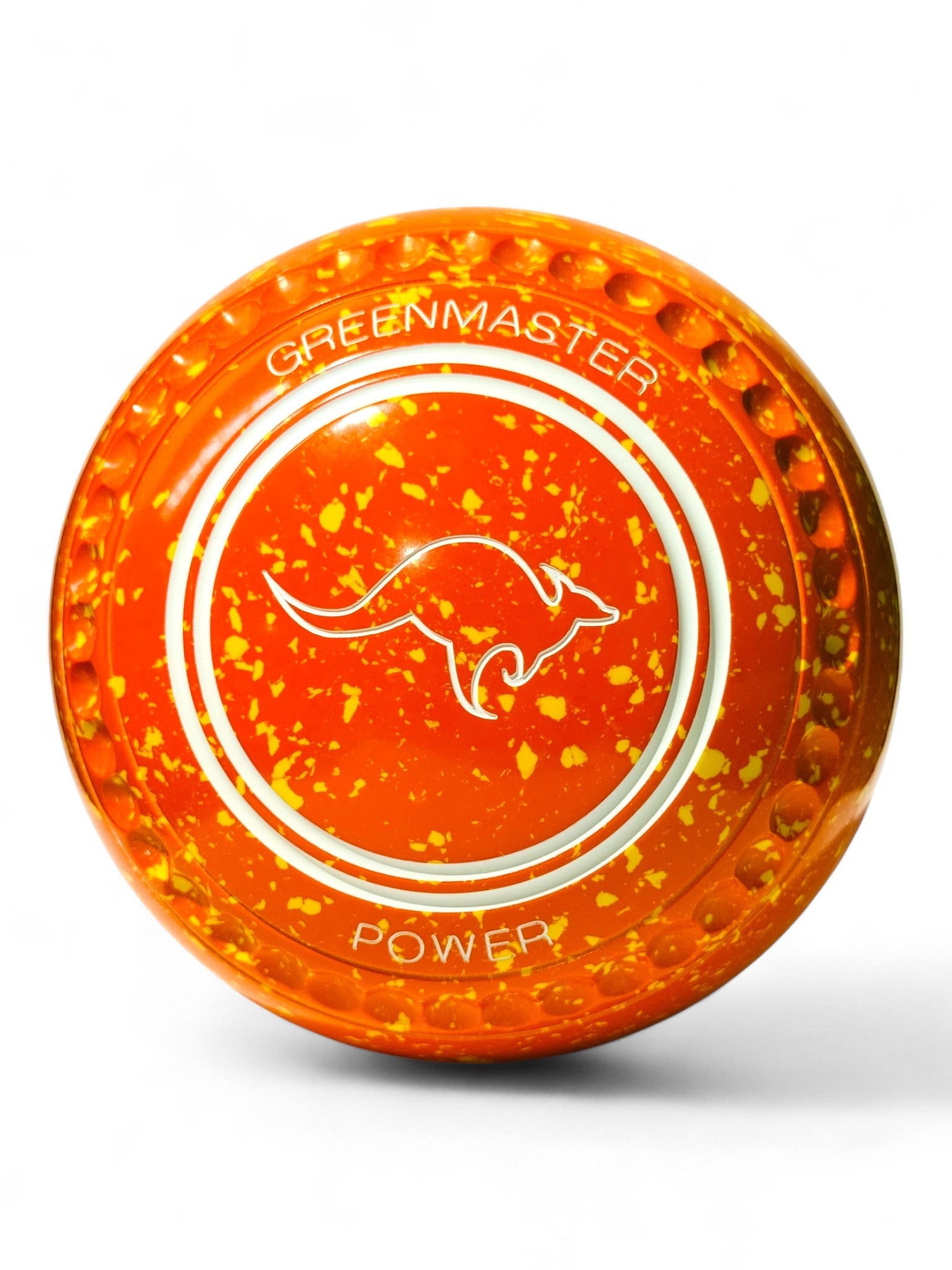 Greenmaster Power Orange/Yellow (Amber) Kangaroo Size 3 Pro 35 Stamp