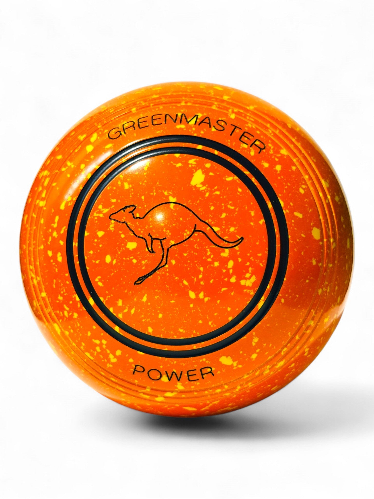 Greenmaster Power Orange/Yellow (Amber) Kangaroo Size 3 Plain 35 Stamp