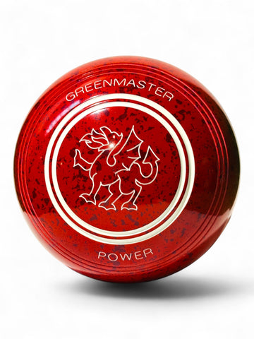Greenmaster Power Cherry Red Dragon Size 3 Plain 35 Stamp