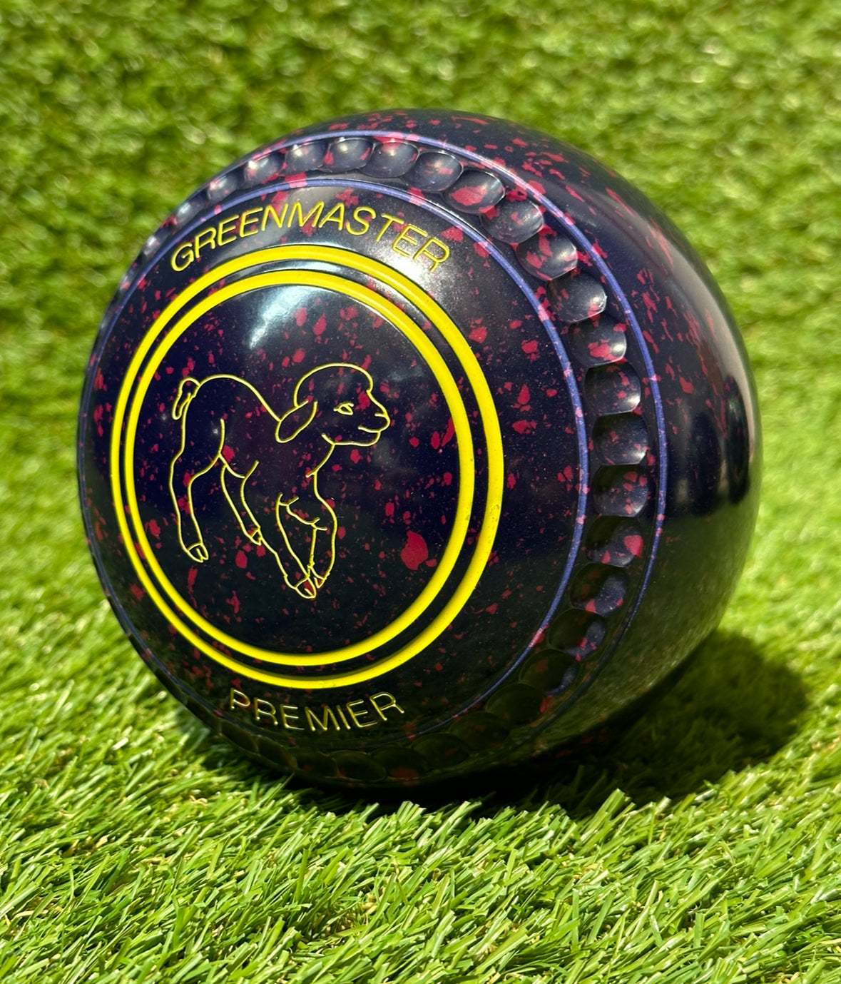 Greenmaster Premier Dark Blue/Magenta Lamb Size 3 Premier 33 Stamp