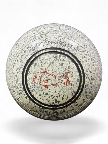 Greenmaster Premier White/Grey (White Steel) Fish Size 3 Plain 34 Stamp