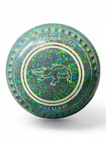Greenmaster Premier Iced Lime Crocodile Size 3 Grip 35 Stamp