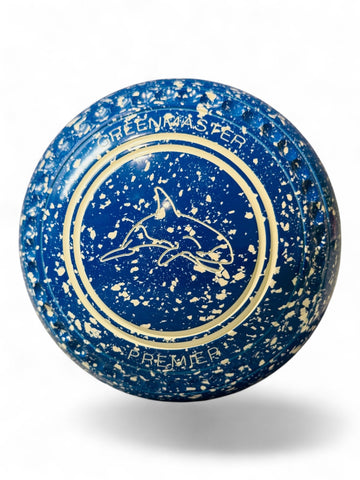 Greenmaster Premier Blue/White Orca Size 3 Grip 35 Stamp