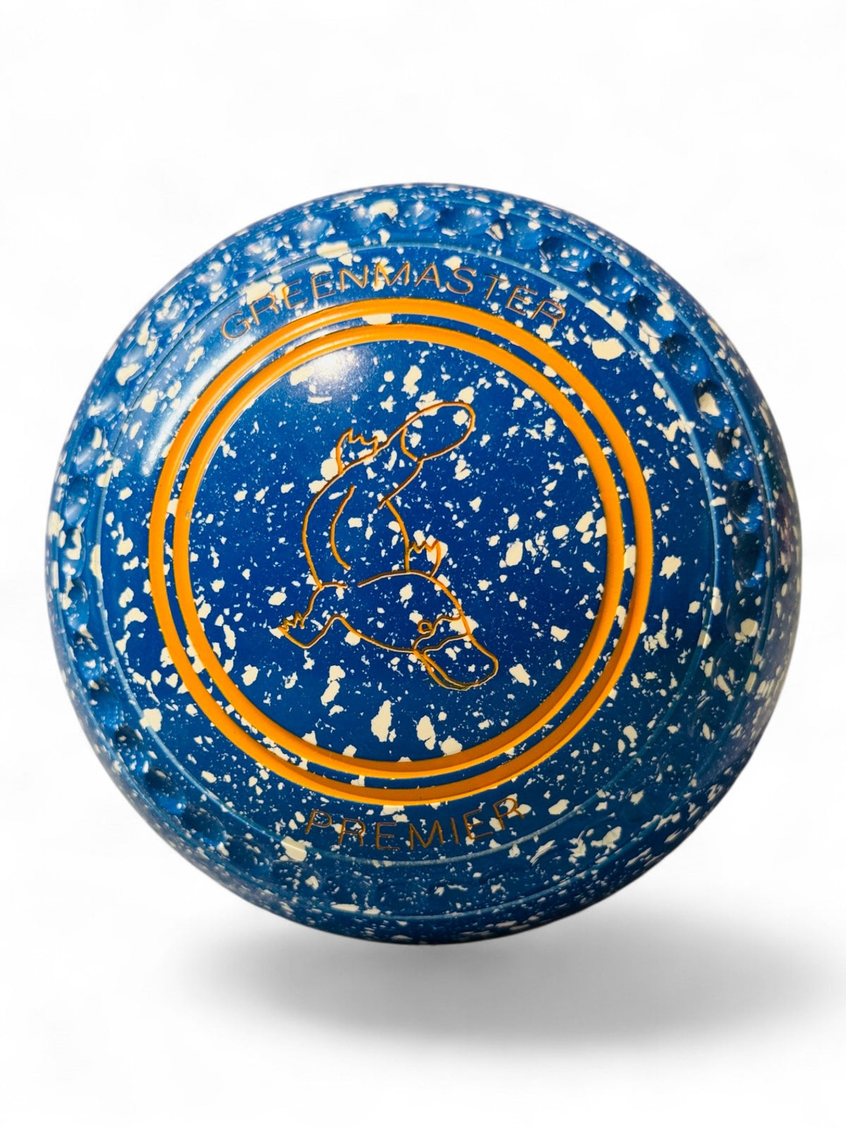 Greenmaster Premier Blue/White Platypus Size 3 Grip 35 Stamp