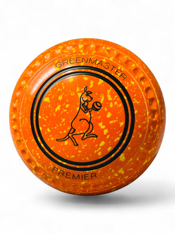 Greenmaster Premier Orange Yellow Kangaroo Size 3 Grip 35 Stamp