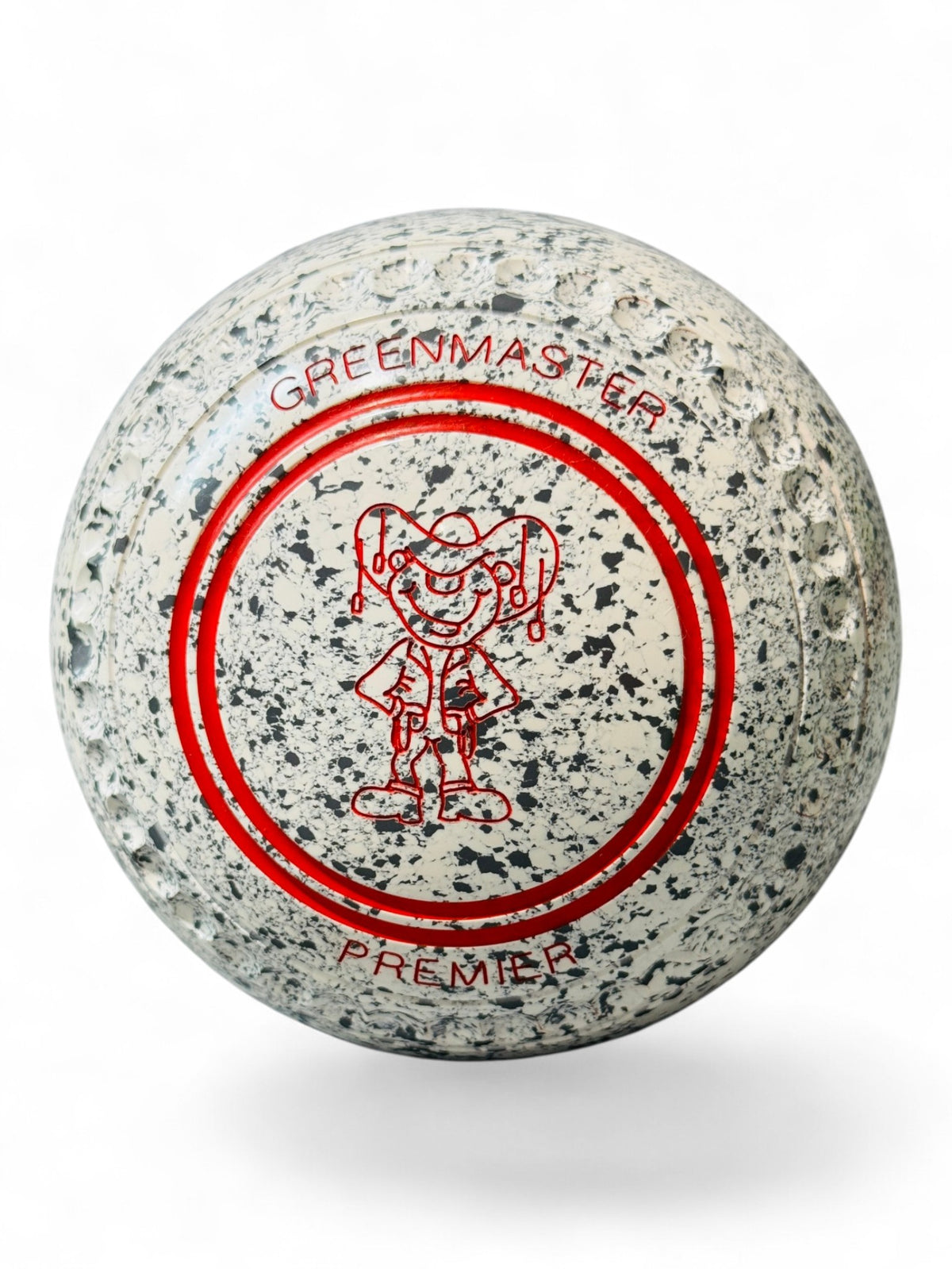 Greenmaster Premier White Aussie Man Size 3 Grip 35 Stamp