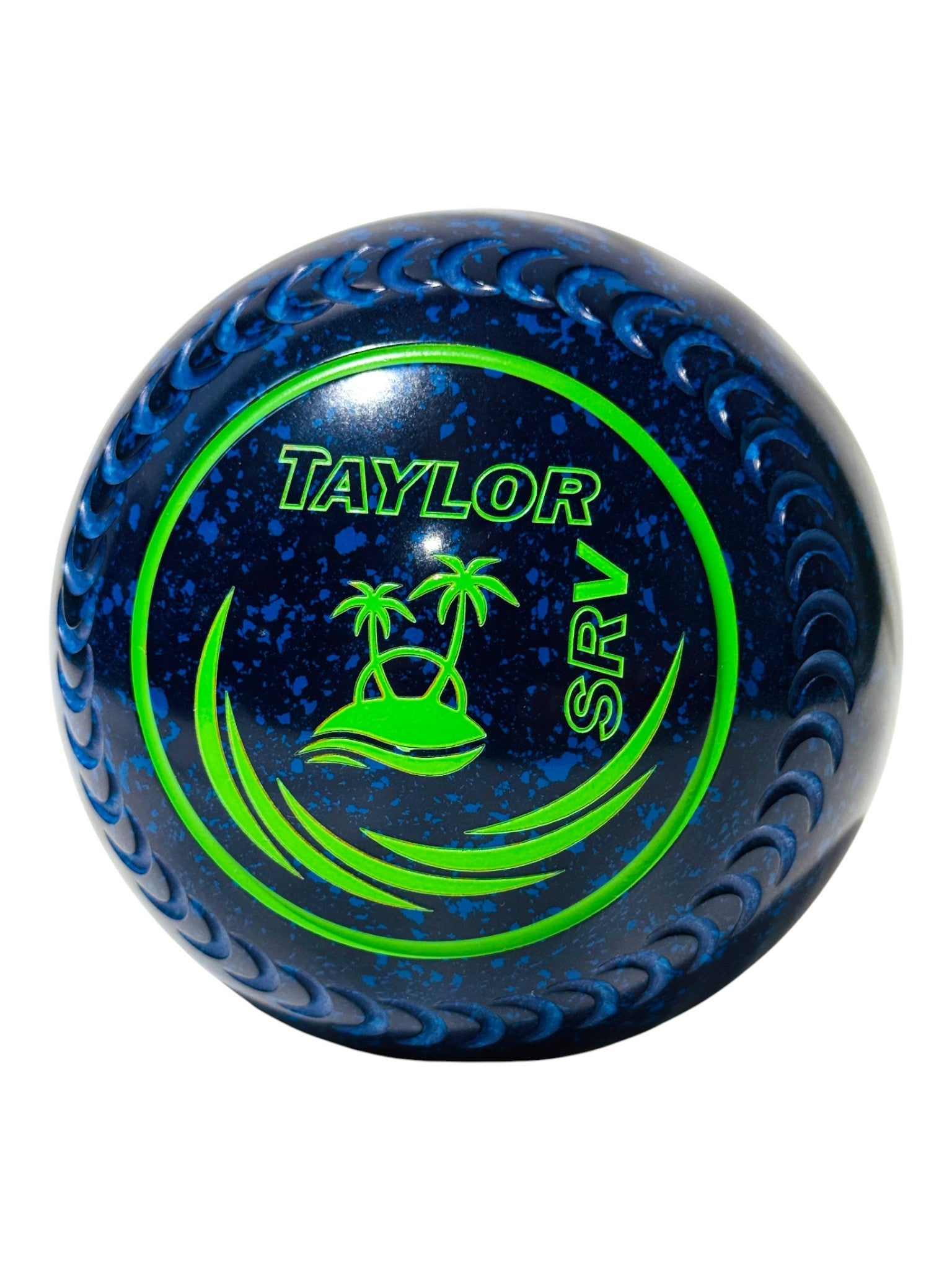 Taylor SRV Dark Blue/Blue Palm Size 3 Crescent 34 Stamp