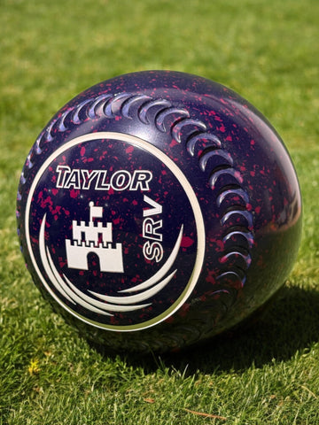 Taylor SRV Dark Blue/Magenta Castle Size 3 Crescent 34 Stamp