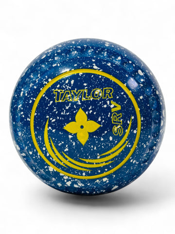 Taylor SRV Light Blue/White Flower Size 3 Half Pipe 34 Stamp