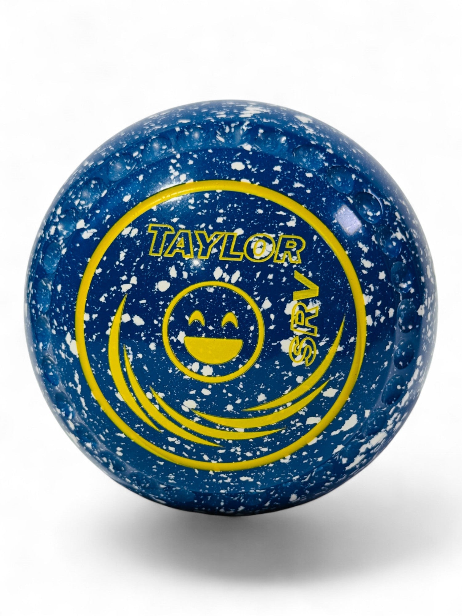 Taylor SRV Light Blue/White Smiley Face Size 3 Half Pipe 34 Stamp