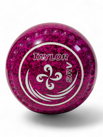 Taylor SRV Raspberry Ripple Flower Size 3 Half Pipe 34 Stamp