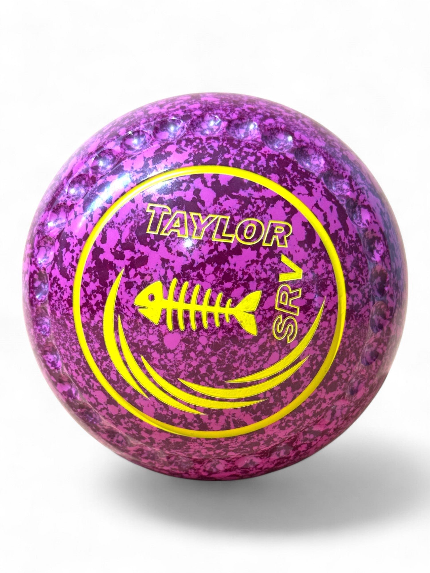Taylor SRV Raspberry Ripple Fish Size 3 Half Pipe 34 Stamp