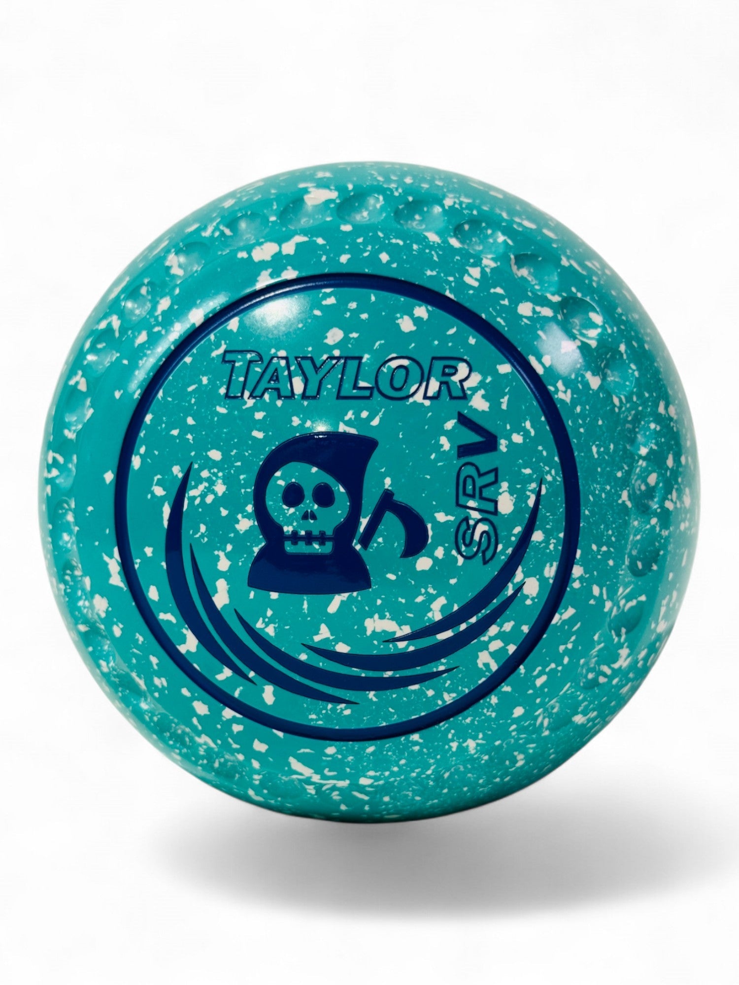 Taylor SRV Mint/White Skull Size 3 Half Pipe 34 Stamp