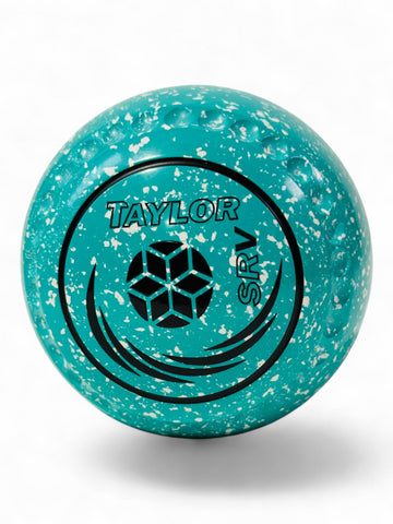 Taylor SRV Mint/White Geometric shapes Size 3 Half Pipe 34 Stamp