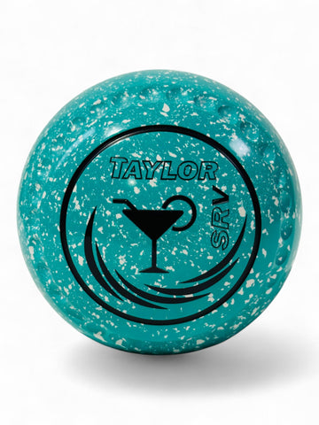 Taylor SRV Mint/White Glass Size 3 Half Pipe 34 Stamp