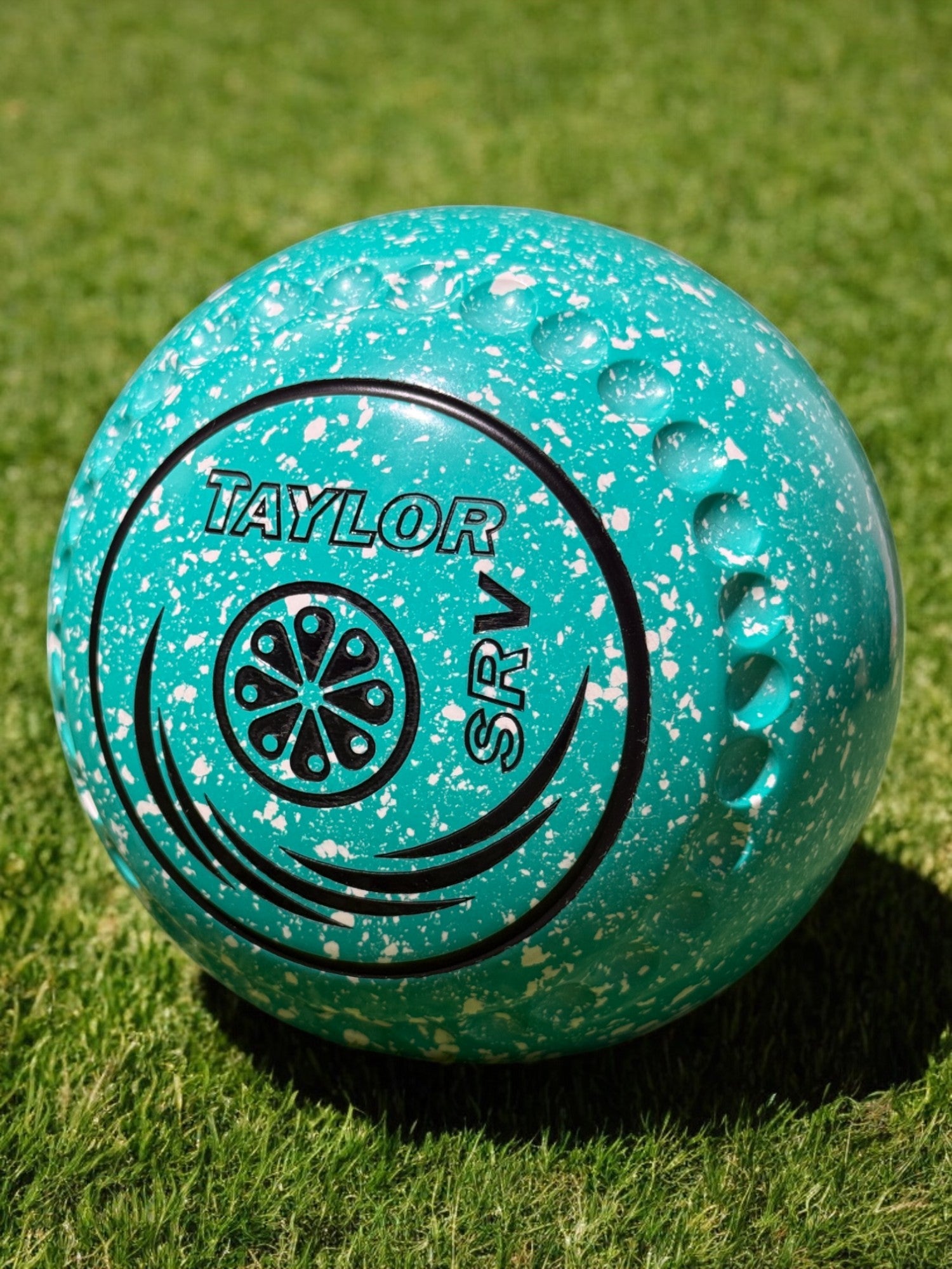 Taylor SRV Mint/White Flower Size 3 Half Pipe 34 Stamp