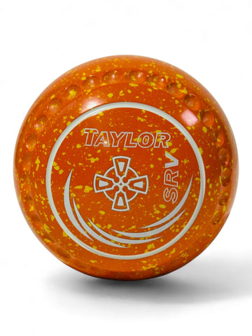 Taylor SRV Orange/Yellow (Amber) Geometric shape Size 3 Half Pipe 34 Stamp