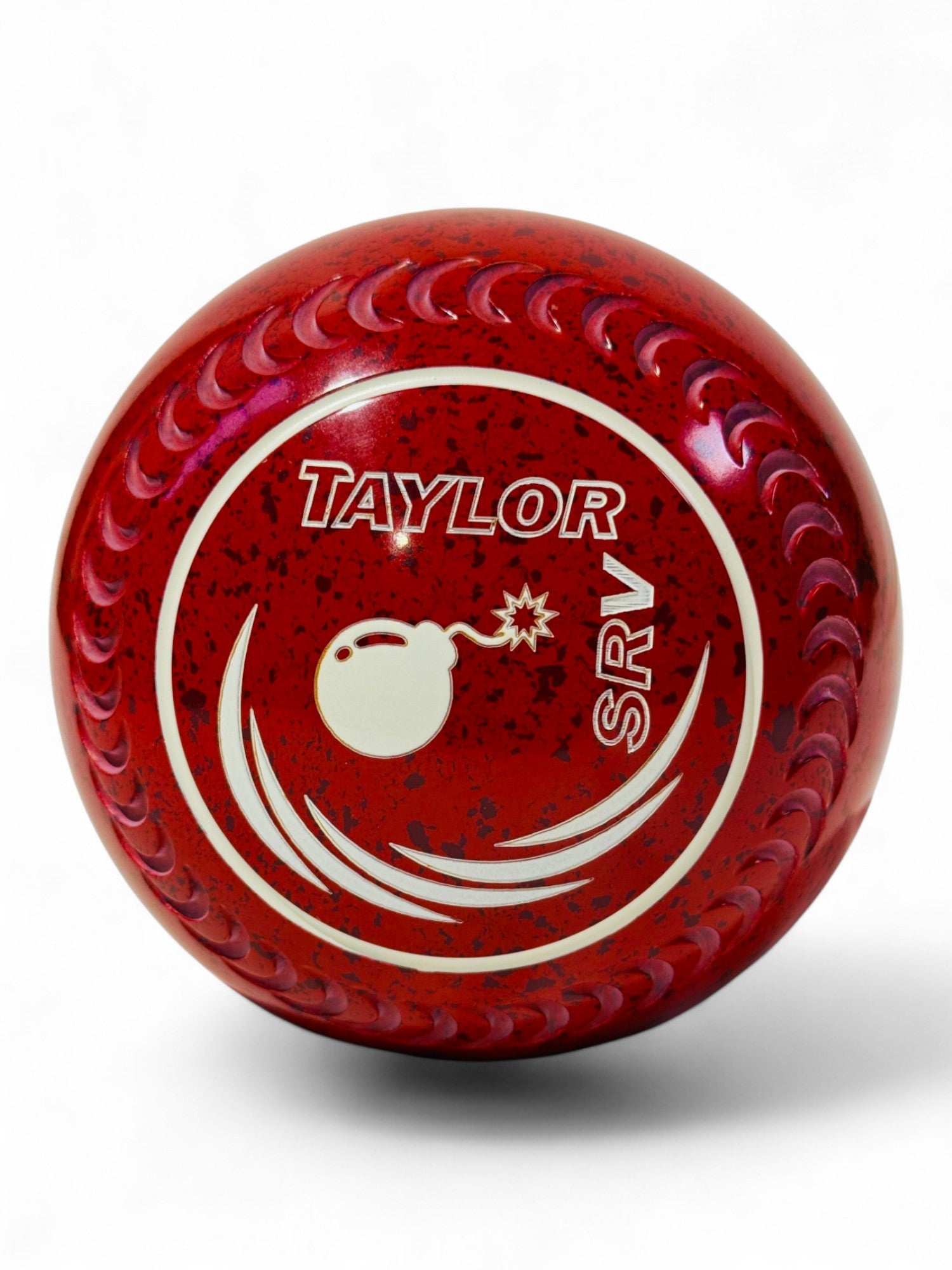 Taylor SRV Cherry Red Bomb Size 3 Crescent 34 Stamp