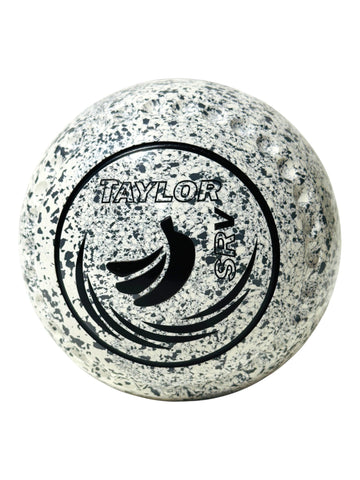 Taylor SRV White/Grey (White Steel) Boomerang Size 3 Half Pipe 34 Stamp