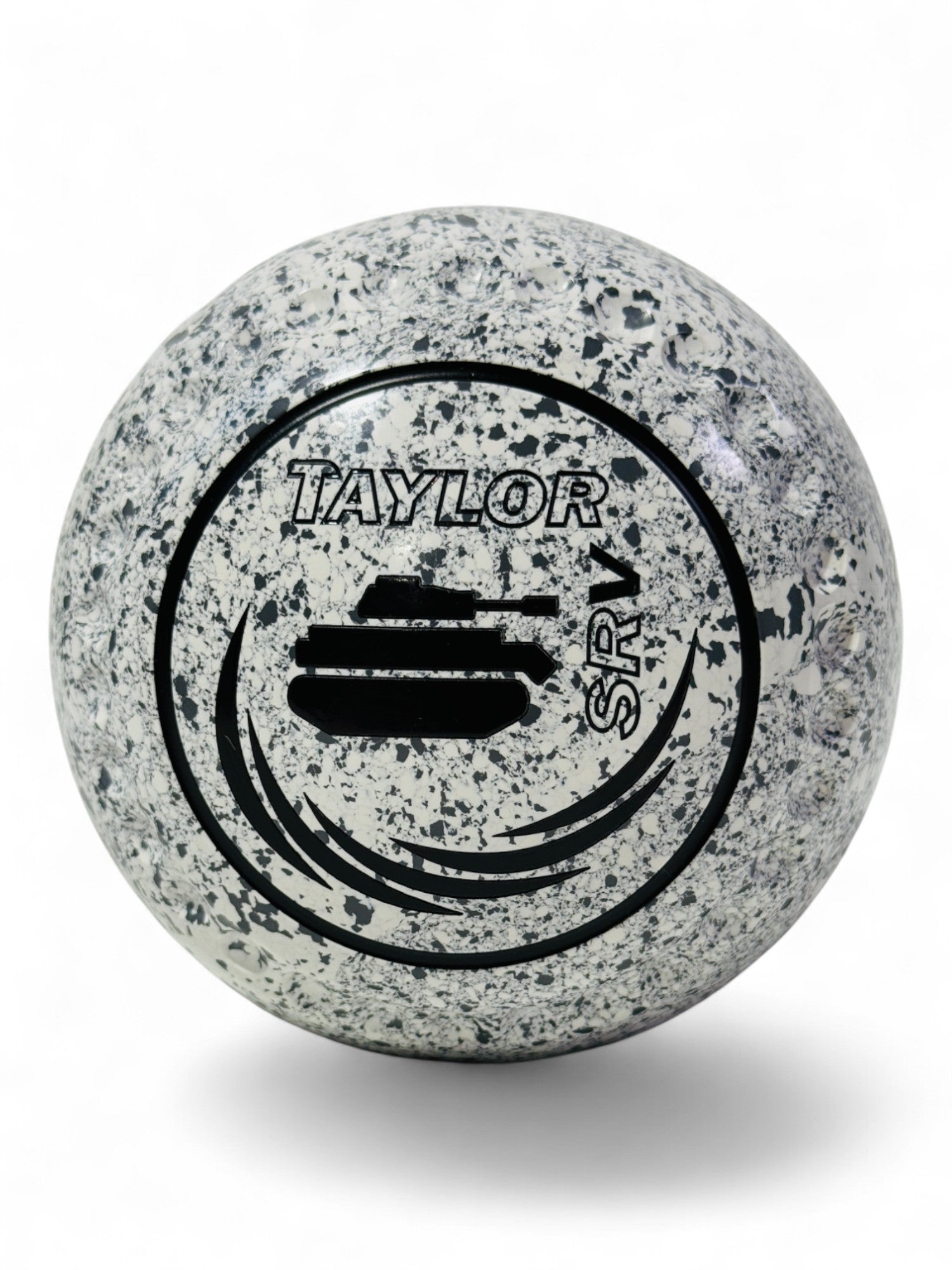 Taylor SRV White/Grey (White Steel) Tank Size 3 Half Pipe 34 Stamp