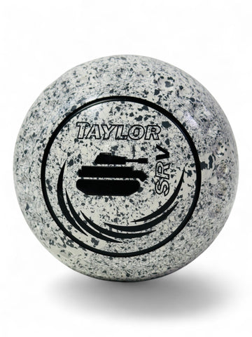 Taylor SRV White/Grey (White Steel) Tank Size 3 Half Pipe 34 Stamp
