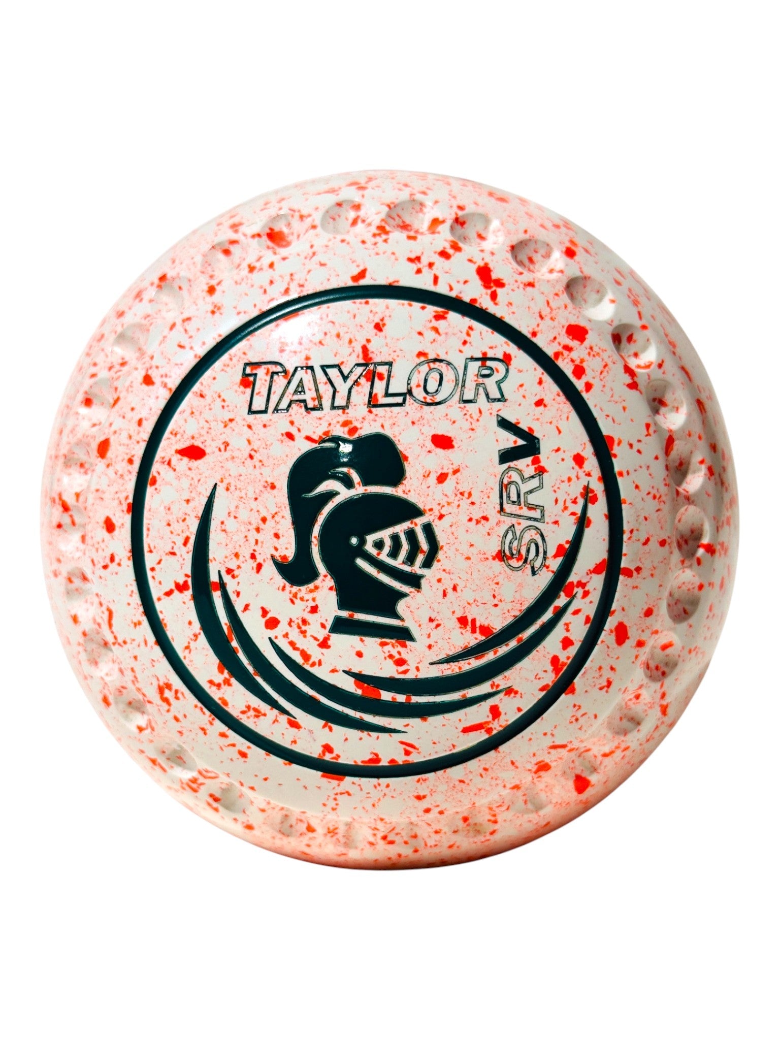 Taylor SRV White/Orange Knight Size 3 Half Pipe 34 Stamp