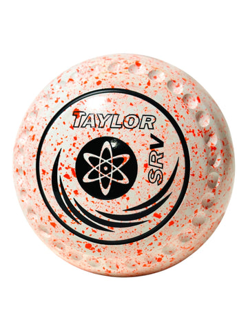 Taylor SRV White/Orange Atomic Size 3 Half Pipe 34 Stamp