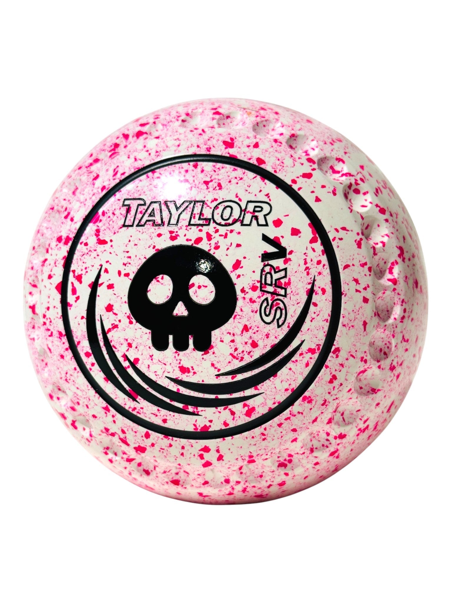 Taylor SRV White/Pink Skull Size 3 Half Pipe 34 Stamp