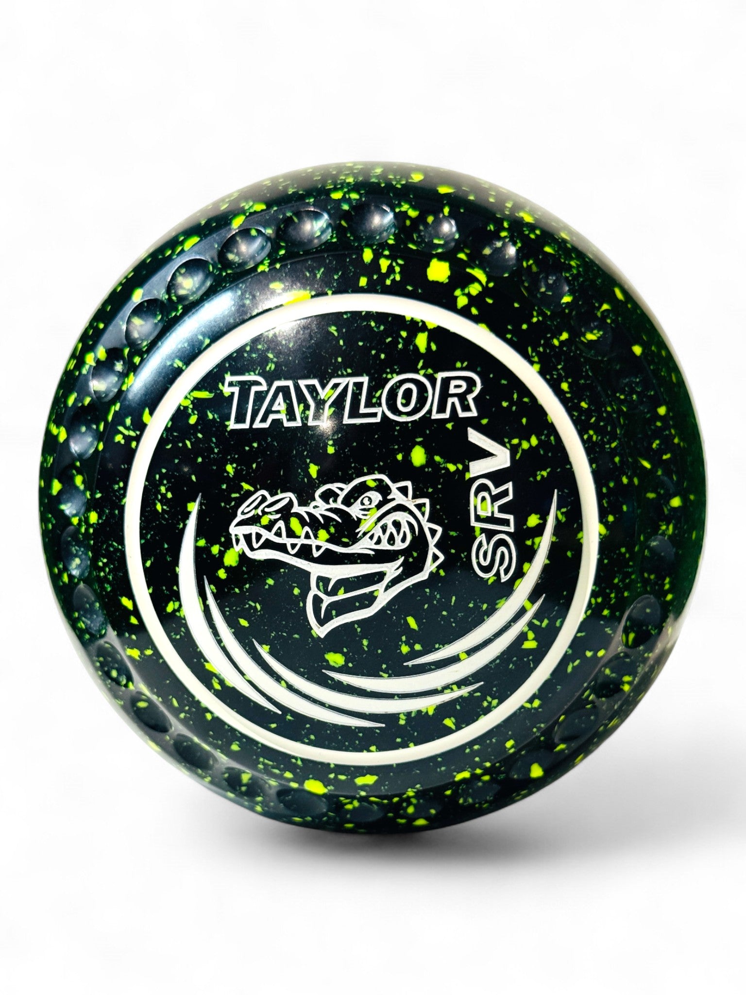 Taylor SRV Black/Lemon Crocodile Size 3 Half Pipe 35 Stamp