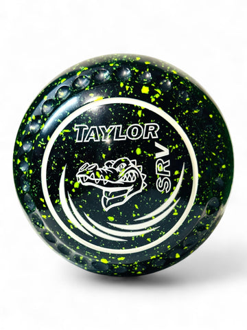 Taylor SRV Black/Lemon Crocodile Size 3 Half Pipe 35 Stamp