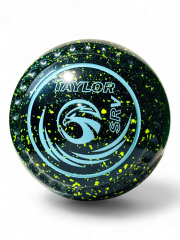 Taylor SRV Black/Lemon Size 3 Half Pipe 35 Stamp