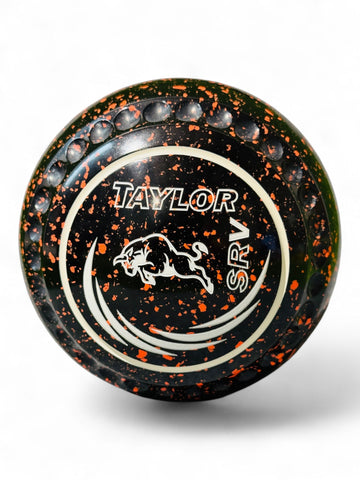 Taylor SRV Black/Orange Bull Size 3 Half Pipe 35 Stamp