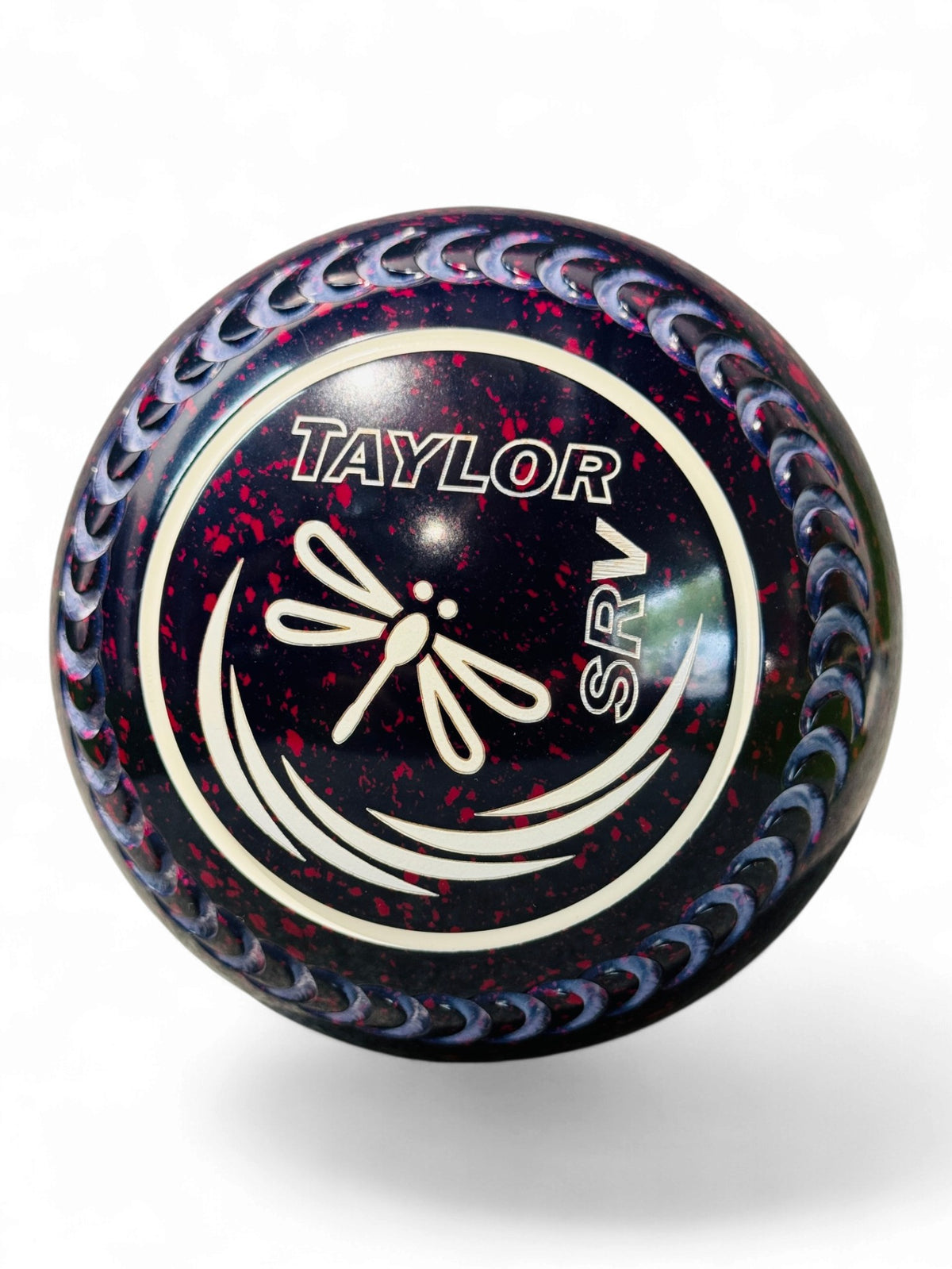 Taylor SRV Dark Blue/Magenta Dragonfly Size 3 Crescent 35 Stamp